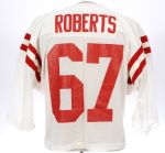 1970's-80's Russell Athletic White Mesh Roberts #67 Football Jersey (MEARS LOA)