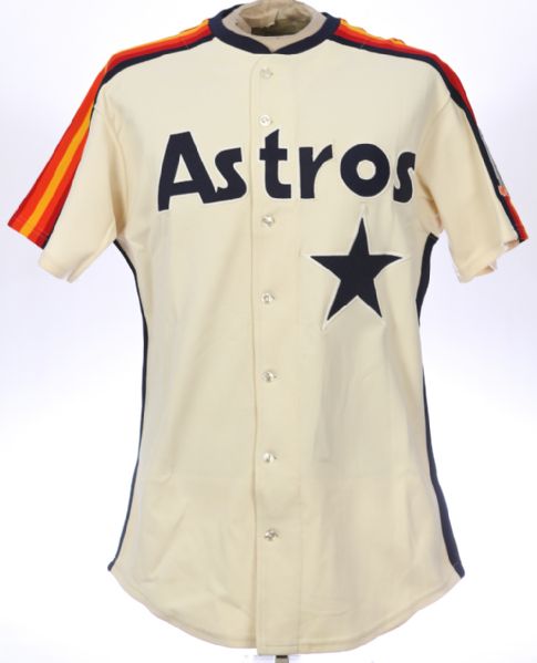 Lot Detail - 1990 Javier Oritz Houston Astros Game Worn Road