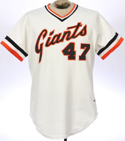 1981 Don McMahon San Francisco Giants Game Worn Home Jersey (MEARS LOA)