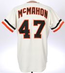1981 Don McMahon San Francisco Giants Game Worn Home Jersey (MEARS LOA)