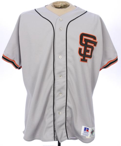 1993-96 Willie Mays San Francisco Giants Post-Career Road Jersey (MEARS LOA)