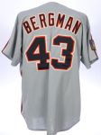 1994 Sean Bergman Detroit Tigers Game Worn Road Jersey (MEARS LOA)