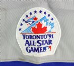 1991 Eddie Zosky Toronto Blue Jays Game Worn Road Jersey (MEARS LOA)