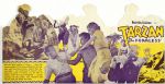 1933 Tarzan The Fearless Starring Buster Crabbe 4”x6” Three Panel Herald 