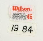 1984 Bill Laskey San Francisco Giants Signed Game Worn Home Jersey (MEARS LOA/JSA)