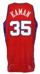 2009 (December 25) Chris Kaman Los Angeles Clippers Game Worn Road Jersey (MEARS LOA/MeiGray)