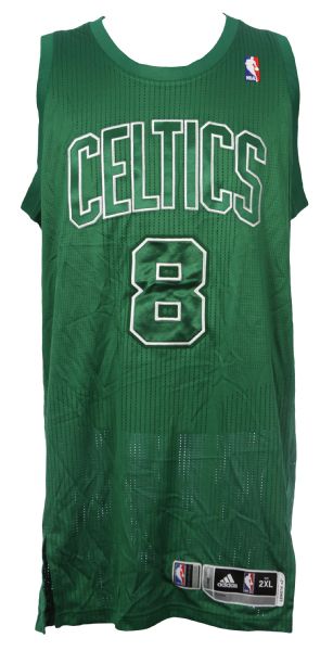 2012 (December 25) Jeff Green Boston Celtics Game Worn Road Jersey (MEARS LOA/MeiGray)