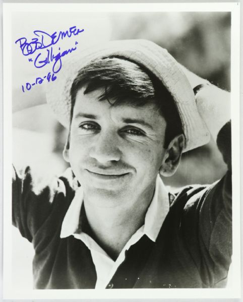 1996 Bob Denver Gilligan’s Island Autographed 8x10 B&W Portrait Photo (JSA)