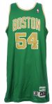 2012 (March 17) Greg Stiemsma Boston Celtics St. Patricks Day Game Worn Jeresy (MEARS LOA/MeiGray)
