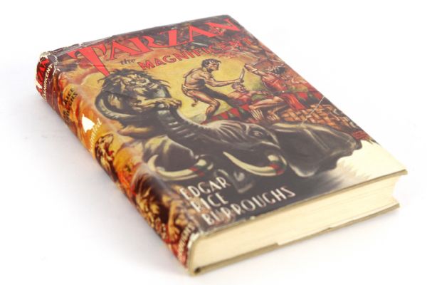 1939 Edgar Rice Burroughs HC Tarzan the Magnificent Book 