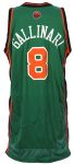 2009 (December 25) Danilo Gallinari New York Knicks Game Worn Home Jersey (MEARS LOA/MeiGray)