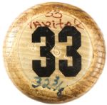 2009 Jason Varitek Boston Red Sox Rawlings Adirondack Pro Professional Model Game Used Bat (MEARS A8)