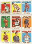 1971-72 Topps Basketball Card Complete Set - Set of 233 w/ Rick Barry, Bob Lanier, Dave Cowens, Lew Alcindor, Wilt Chamberlain & More 