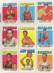 1971-72 Topps Basketball Card Complete Set - Set of 233 w/ Rick Barry, Bob Lanier, Dave Cowens, Lew Alcindor, Wilt Chamberlain & More 