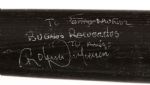 1991-95 Roberto Alomar Toronto Blue Jays Louisville Slugger Personalized & Autographed Professional Model  Bat (MEARS A6)