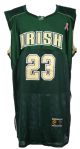 2001-02 Lebron James St. Mary/St. Vincent Fighting Irish Road Jersey (MEARS LOA)