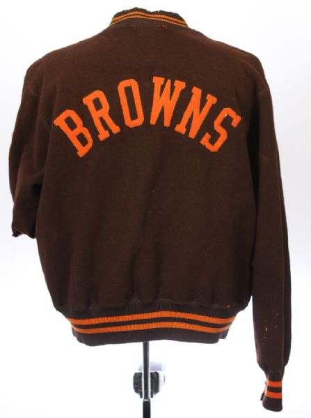 1946-47 Don Greenwood Cleveland Browns Jacket (MEARS LOA)