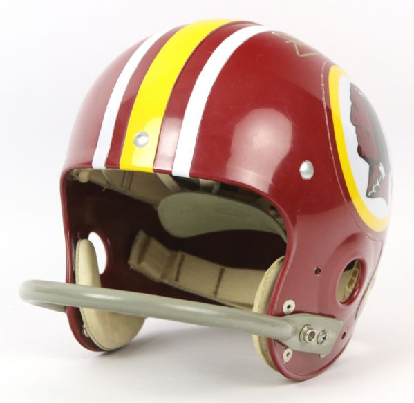 1974-75 Joe Theismann Washington Redsking Signed Game Worn Helmet (MEARS LOA)