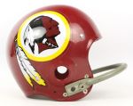 1974-75 Joe Theismann Washington Redsking Signed Game Worn Helmet (MEARS LOA)