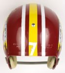 1974-75 Joe Theismann Washington Redsking Signed Game Worn Helmet (MEARS LOA)