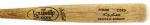 1990 (May 26th) Kirby Puckett Minnesota Twins Home Run Game Louisville Slugger Game Used Bat w/ Line Up Card (MEARS A8) “A Gift To A Wheel Chair Bound Fan”