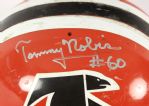 1970's (early) Tommy Nobis Atlanta Falcons Signed Game Worn Helmet (MEARS LOA)