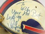 1980-83 Phil Villapiano Buffalo Bills Signed Game Worn Helmet (MEARS LOA/JSA)