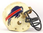1980-83 Phil Villapiano Buffalo Bills Signed Game Worn Helmet (MEARS LOA/JSA)