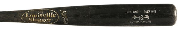 2010 Hanley Ramirez Florida Marlins Louisville Slugger Professional Model Game Used Bat (MEARS LOA)