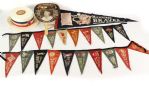 1950s-80s Baseball Memorabilia Collection - Lot of 5 w/ Pennants & More