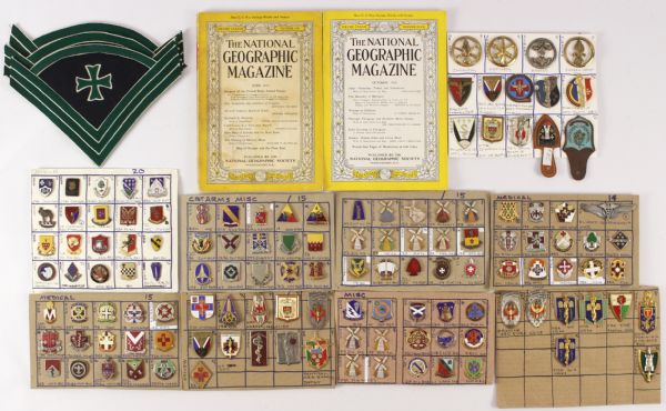 1900s-1990s Military Crest Collection - Lot of 525+