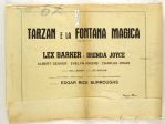 1949 Tarzans Magic Fountain Lex Barker 19" x 26" Italian Language Movie Poster Collection - Lot of 8