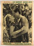1949 Tarzan's Magic Fountain Lex Barker 19 x 26 Italian Language Movie Poster Collection - Lot of 8