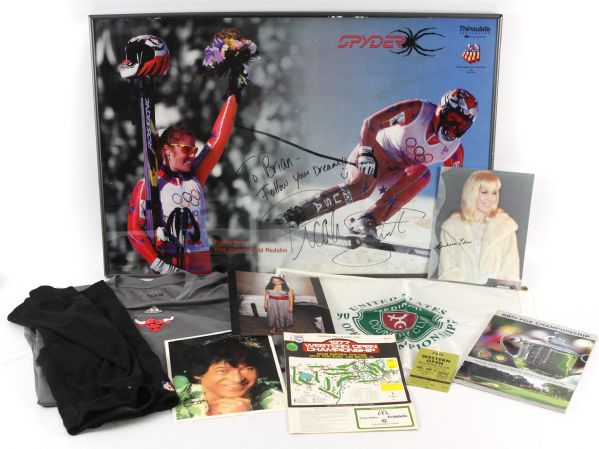 1950s-2000s Sports & Entertainment Memorabilia Collection - Lot of 41 w/ Mike Ditka and Phil Mickelson Autos, Derrick Rose Practice Gear & More (MEARS LOA)