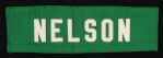 1965-76 Don Nelson Boston Celtics Warm Up Jacket Nameplate (MEARS LOA)