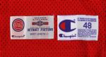 1994-95 Grant Hill Detroit Pistons Road Jersey (MEARS LOA)