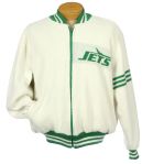 1990 Joe Prokop New York Jets Sideline/Practice Jacket (MEARS LOA/Player Letter)