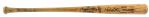 1997-98 Mark Loretta Milwaukee Brewers Signed Louisville Slugger Professional Model Game Used Bat (MEARS LOA/JSA)