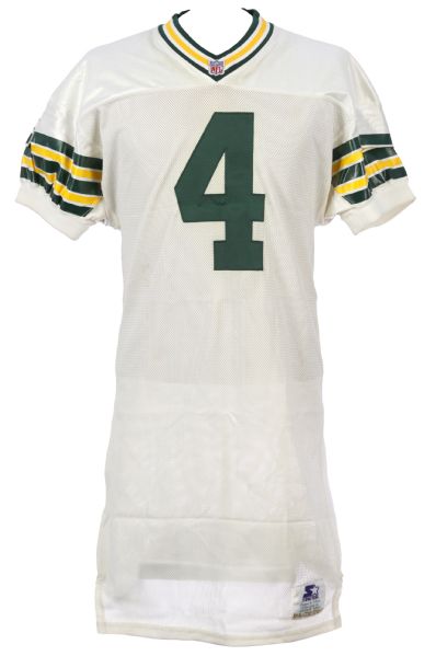 1992 Brett Favre Green Bay Packers Signed Road Jersey (MEARS LOA & PSA/DNA)