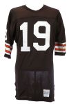 1985-90 Bernie Kosar Cleveland Browns Signed Game Worn Home Jersey (MEARS LOA)
