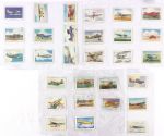 1940s Wings Cigarettes Modern American Airplanes T87 Trading Cards - Lot of 47