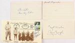 1960's-2000's Football Memorabilia Collection - Lot of 9 w/ Don Hutson, Sam Baugh & Bronko Nagurski Signed Notecards (JSA)  