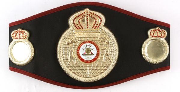 1990s Mike Tyson World Heavyweight Champion Signed WBA Title Belt (PSA/DNA)