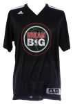 2014 (January 20) Mirza Teletovic Brooklyn Nets Signed Martin Luther King Day Game Worn "Dream Big" Warmup Shirt (MEARS LOA/Steiner)