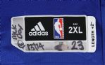2014 (January 20) Toure' Murry New York Knicks Martin Luther King Day Game Worn Dream Big Warmup Shirt (MEARS LOA/Steiner)