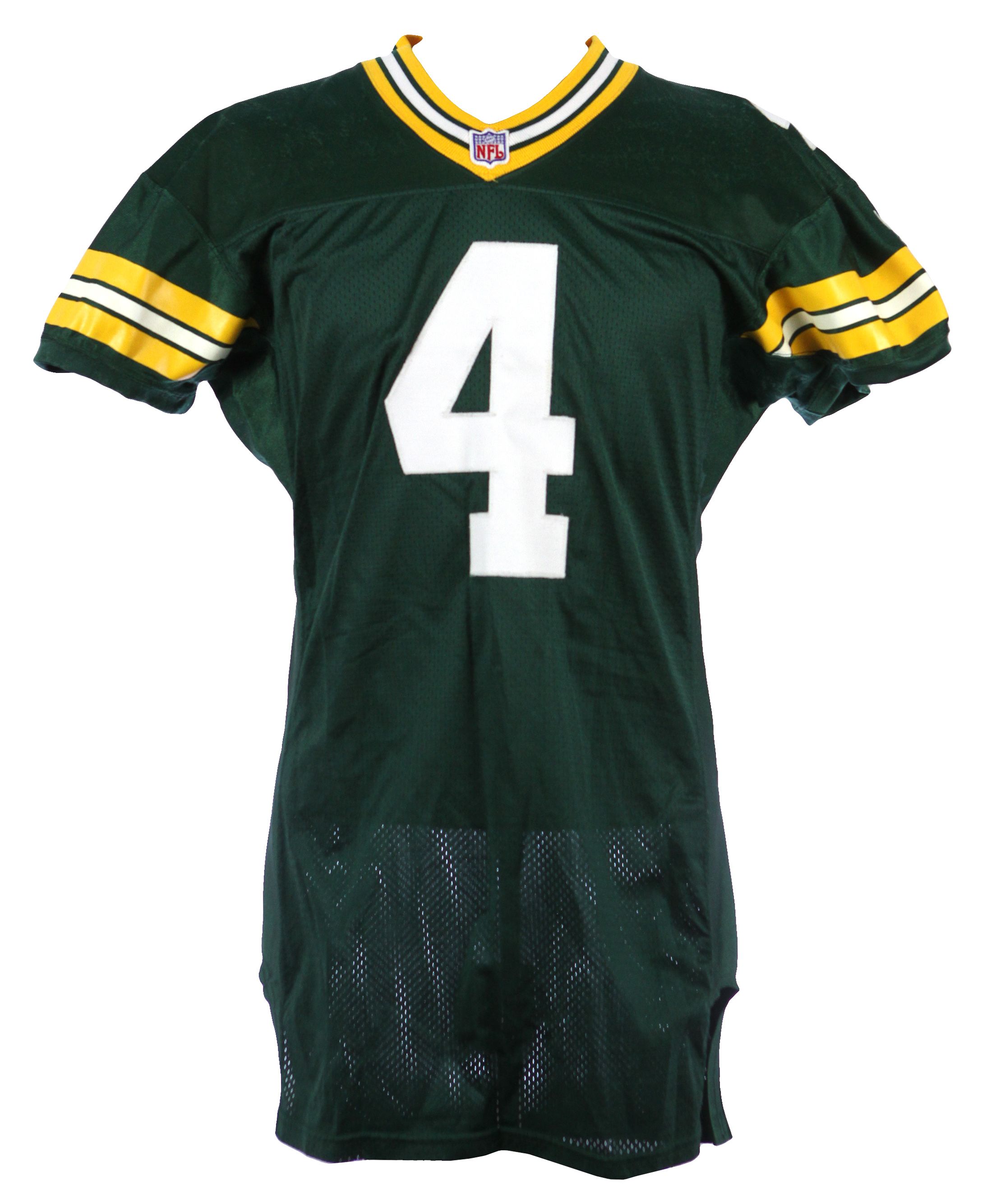 brett favre game worn jersey