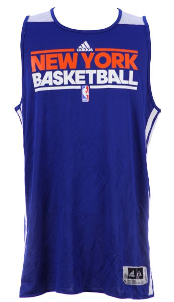 2012-13 Ronnie Brewer New York Knicks Reversible Practice Jersey (MEARS LOA)