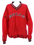 1990s Chicago Bulls Champion Lined Pullover Jacket