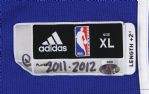 2011-12 Landry Fields New York Knicks Signed Reversible Practice Jersey (MEARS LOA/Steiner)