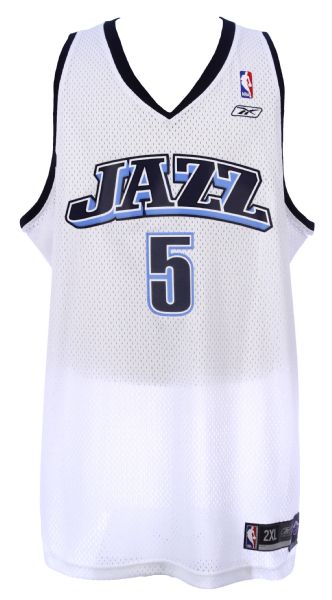 Lot Detail - 2004-10 Carlos Boozer Utah Jazz Signed Jersey (JSA/Bobcats COA)